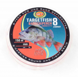 WFT Targetfish 8 Barsch/Perch 0,10mm / 7 KG / 150m