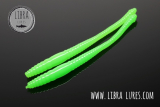 Libra Lures Dying Worm/70mm /Krill/Hot Apple Green
